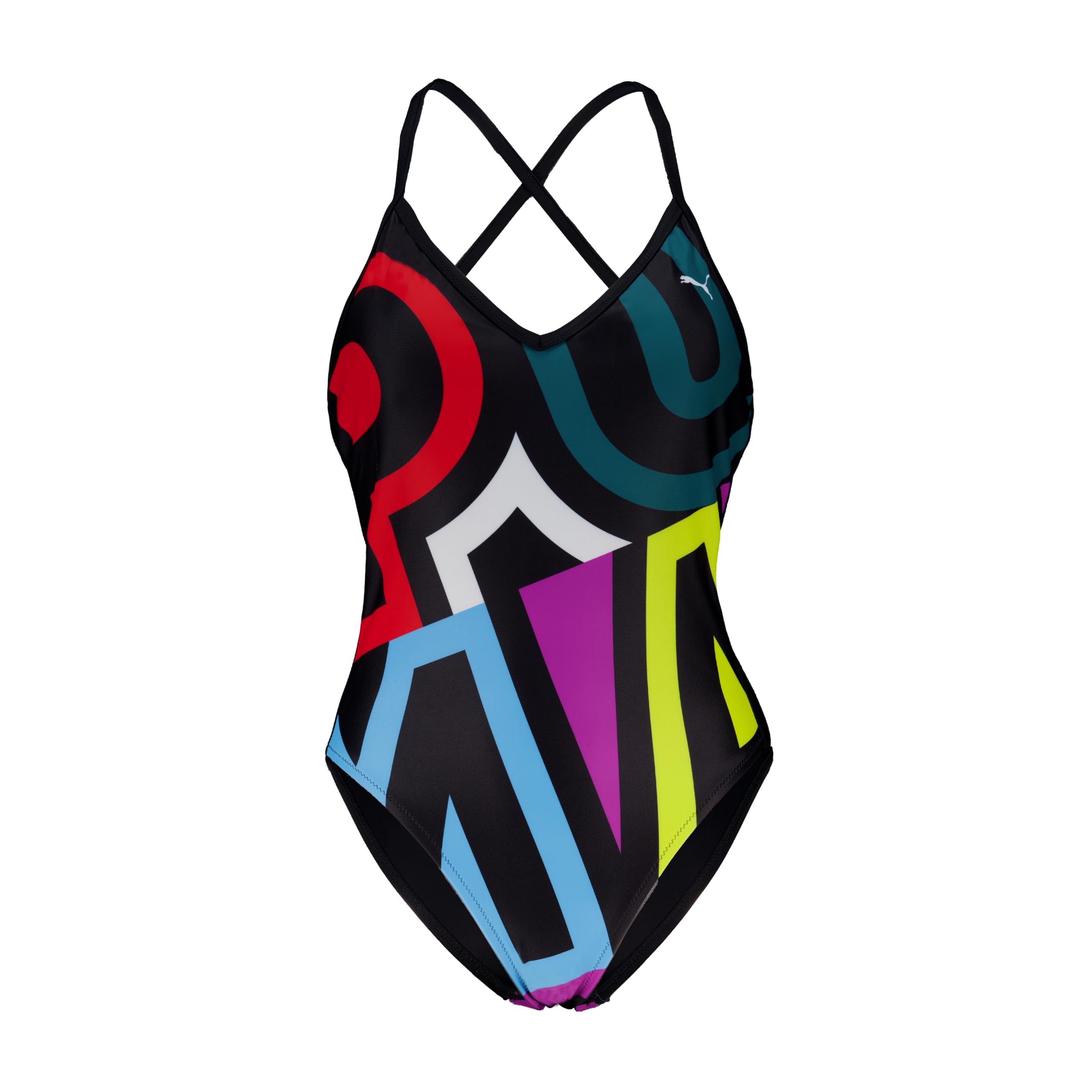 PUMA Placed Print Costume da Bagno Donna (Pacco da 1)