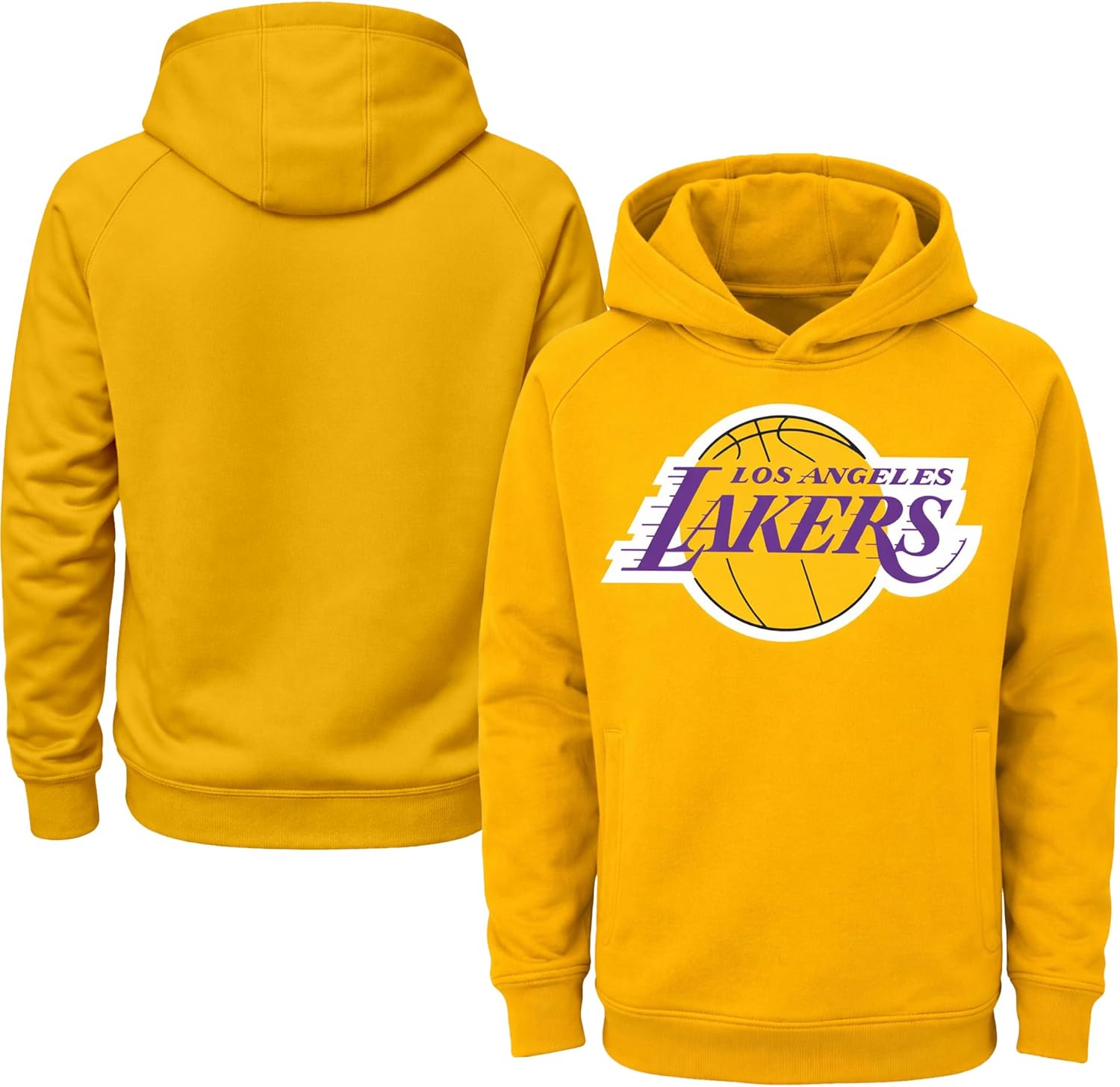 Outerstuff NBA Kids Youth 8-20 Team Color Alternate Polyester Performance Primary Logo Pullover Sweater Sweatshirt Hoodie - Image 2