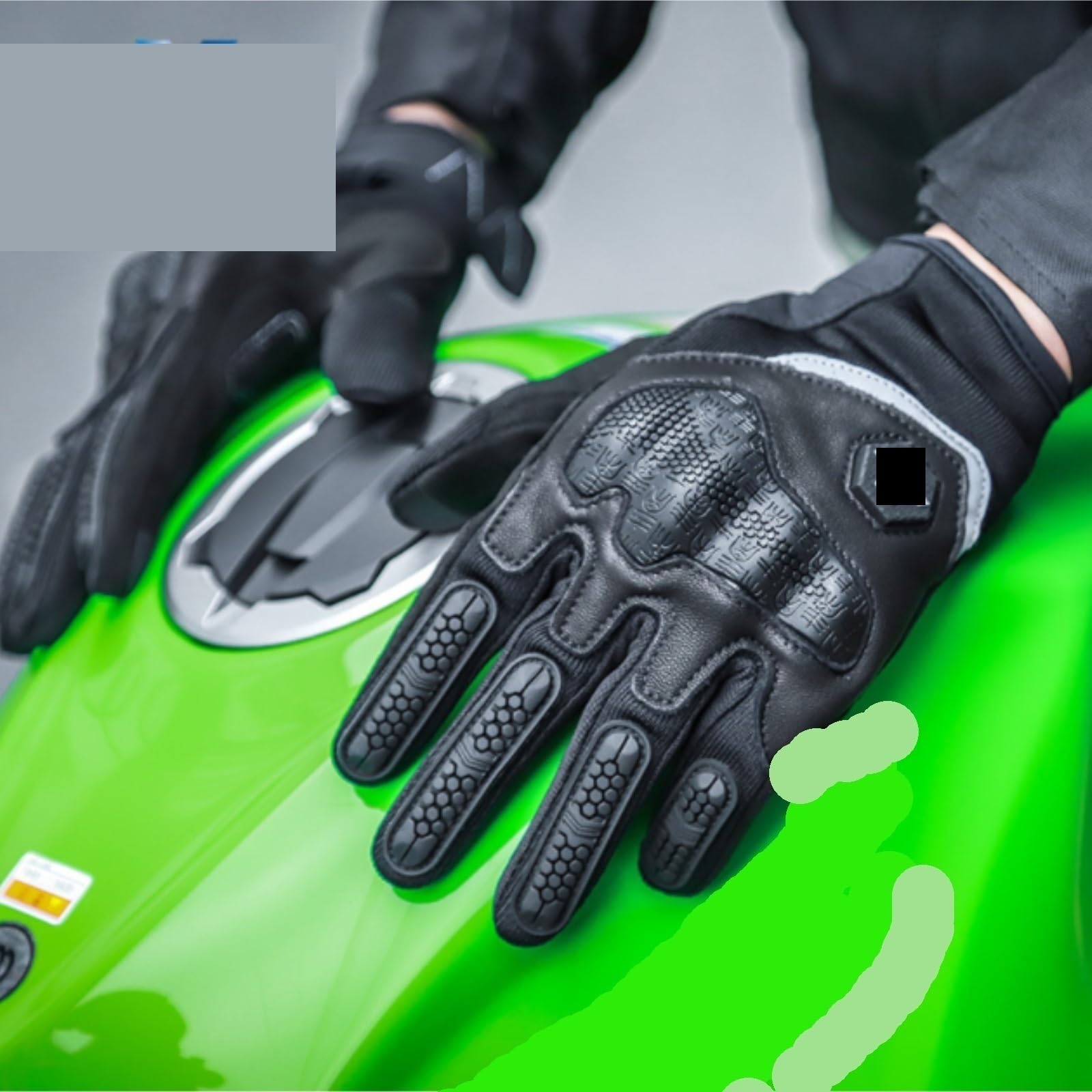 Rękawiczki do roweru Męskie Rękawice Do Ekranów Dotykowych Nadają Się Do Wyścigów Szosowych, Rękawice Motocyklowe Z Pełnymi Palcami Rękawiczki rowerowe