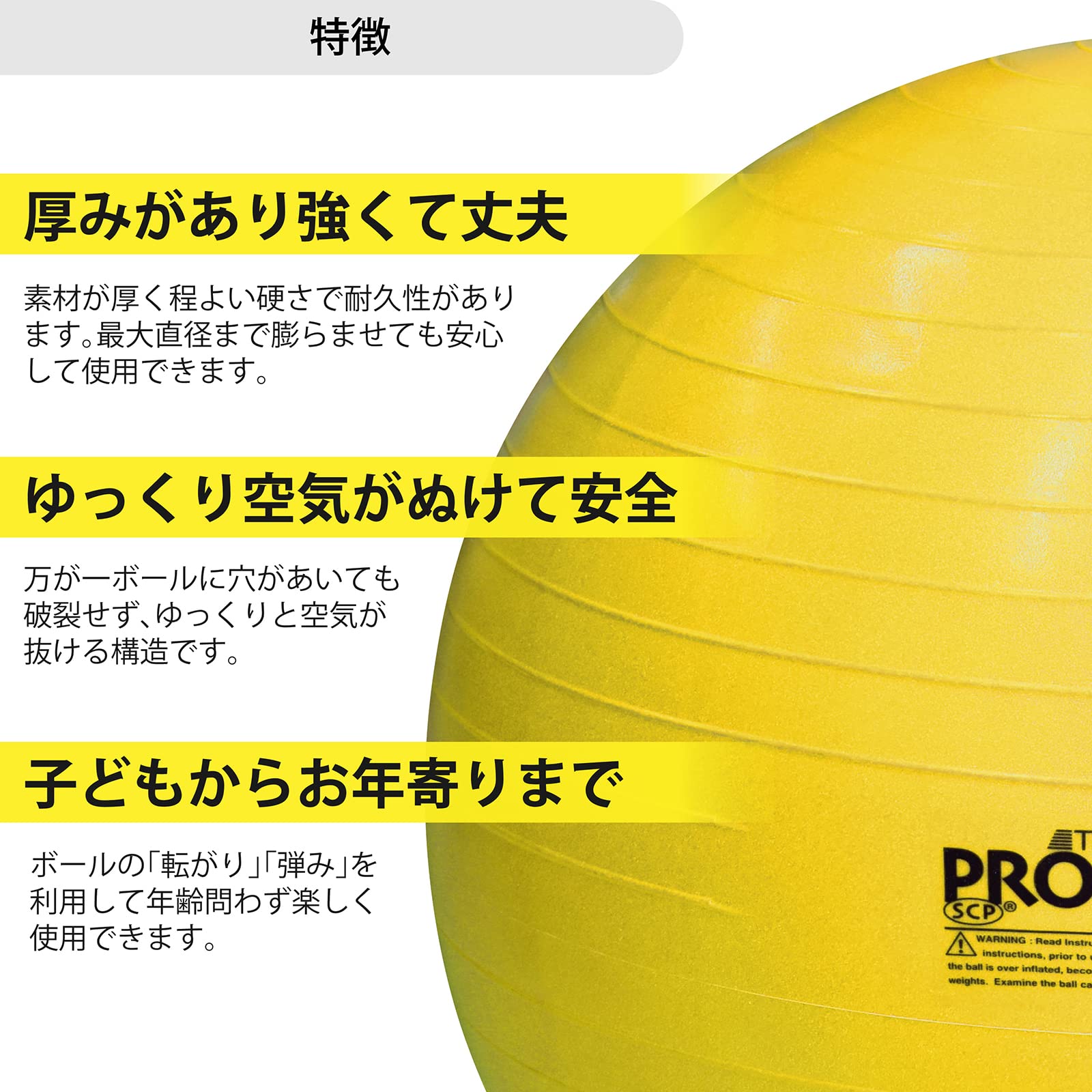 Amazon | ディーアンドエム SDS EXERCISE BALL／SDS エクササイズ