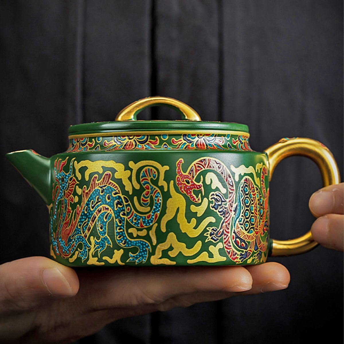 Amazon.com | 宜兴正品原矿绿泥汉瓦Purple Clay Tea Set Tea