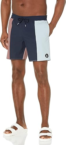 Volcom Traje de baño estándar Lido Liberator de 17 pulgadas para hombre