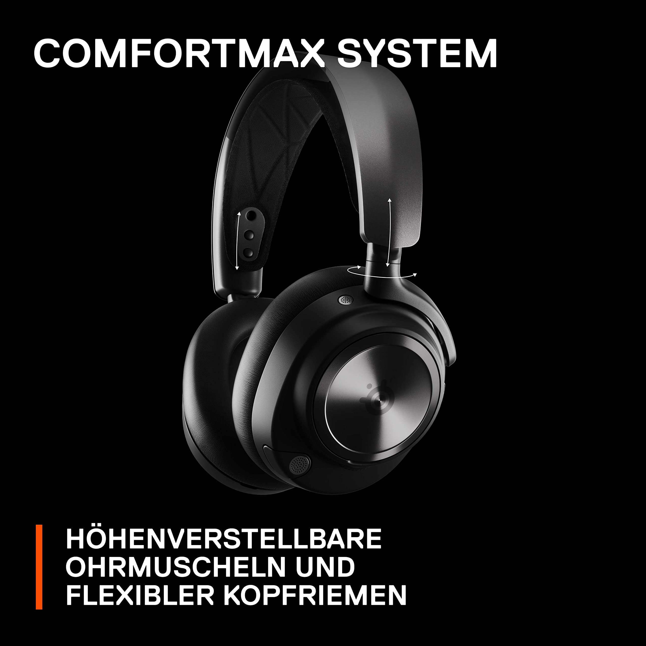 SteelSeries Arctis Nova Pro Wireless Xbox Headset - Gaming Headset Wireless - Active Noise Cancellation - ClearCast Gen2 Mikro - Schwarz