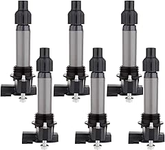 AUTOMUTO Ignition Coils Compatible with 2007-2015 Cadillac Chevy Buick GMC Pontiac Saturn Suzuki Replacement for Part-numbers: UF569 C1555 (Pack of 6) - coolthings.us