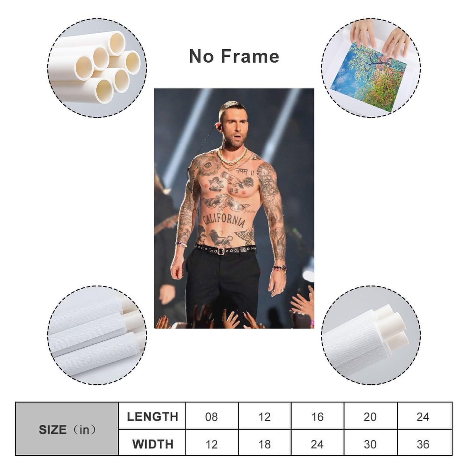 Adam Levine Proactiv Poster