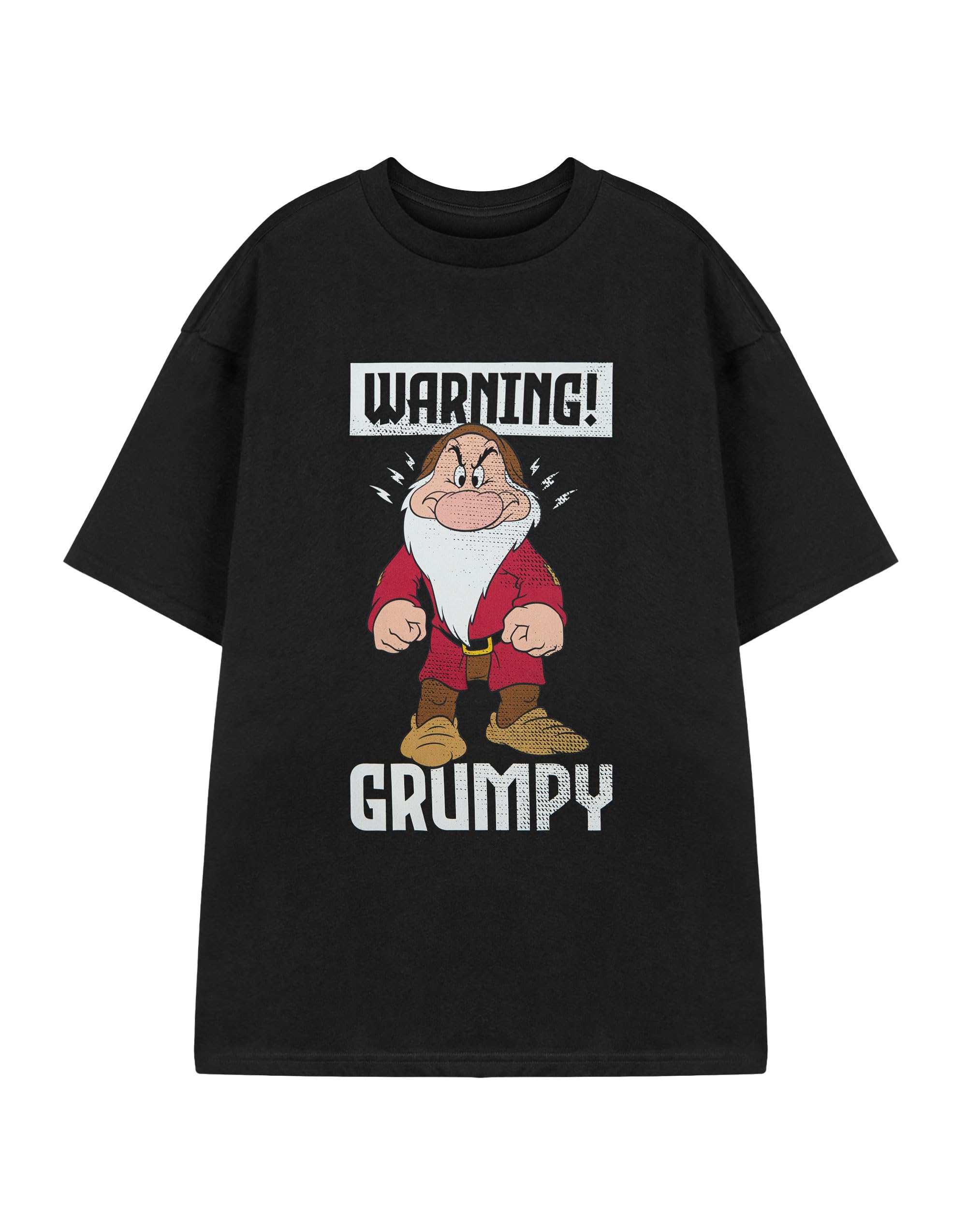 Disney (Large) Snow White & The Seven Dwarfs Short Sleeved T-Shirt (Mens Black)