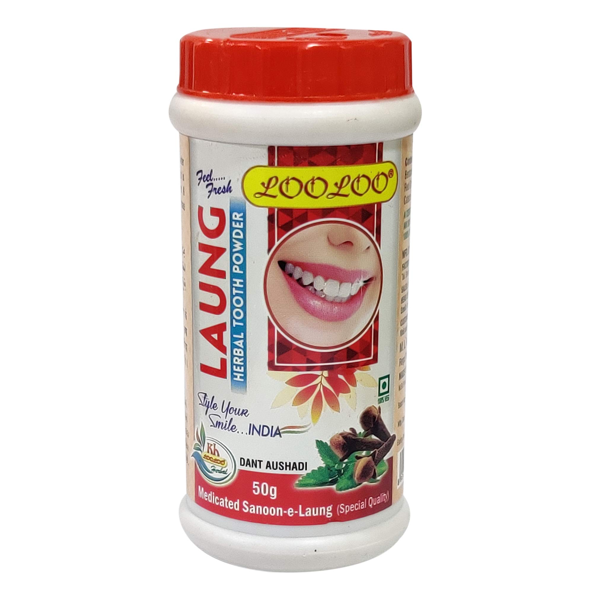 Ayush Looloo Laung Herbal Tooth Powder 50Gm x Pack of 3-picture-46