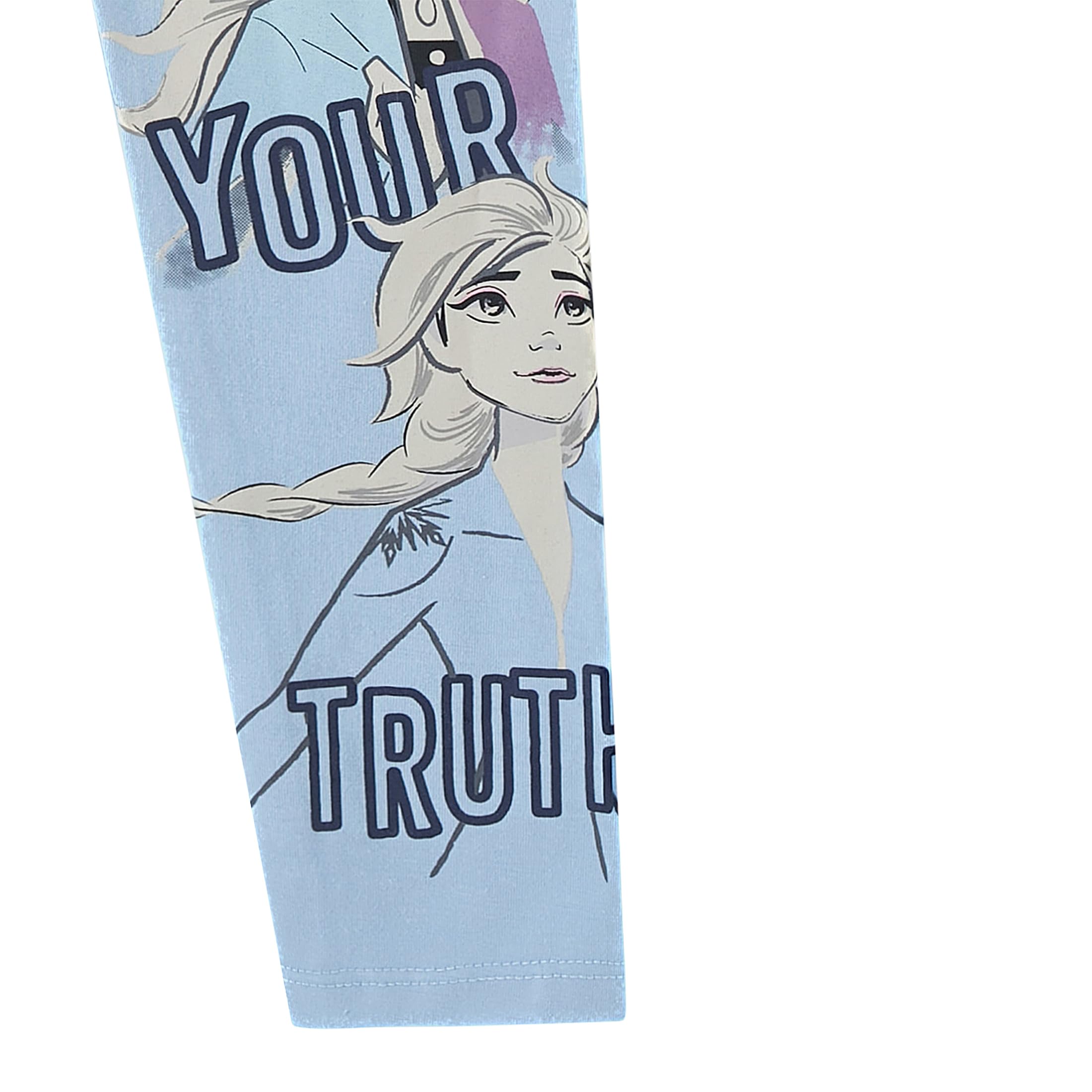 Disney Die Eiskönigin Elsa Mädchen-Leggings für Kleinkinder bis große Kinder, 4er-Pack