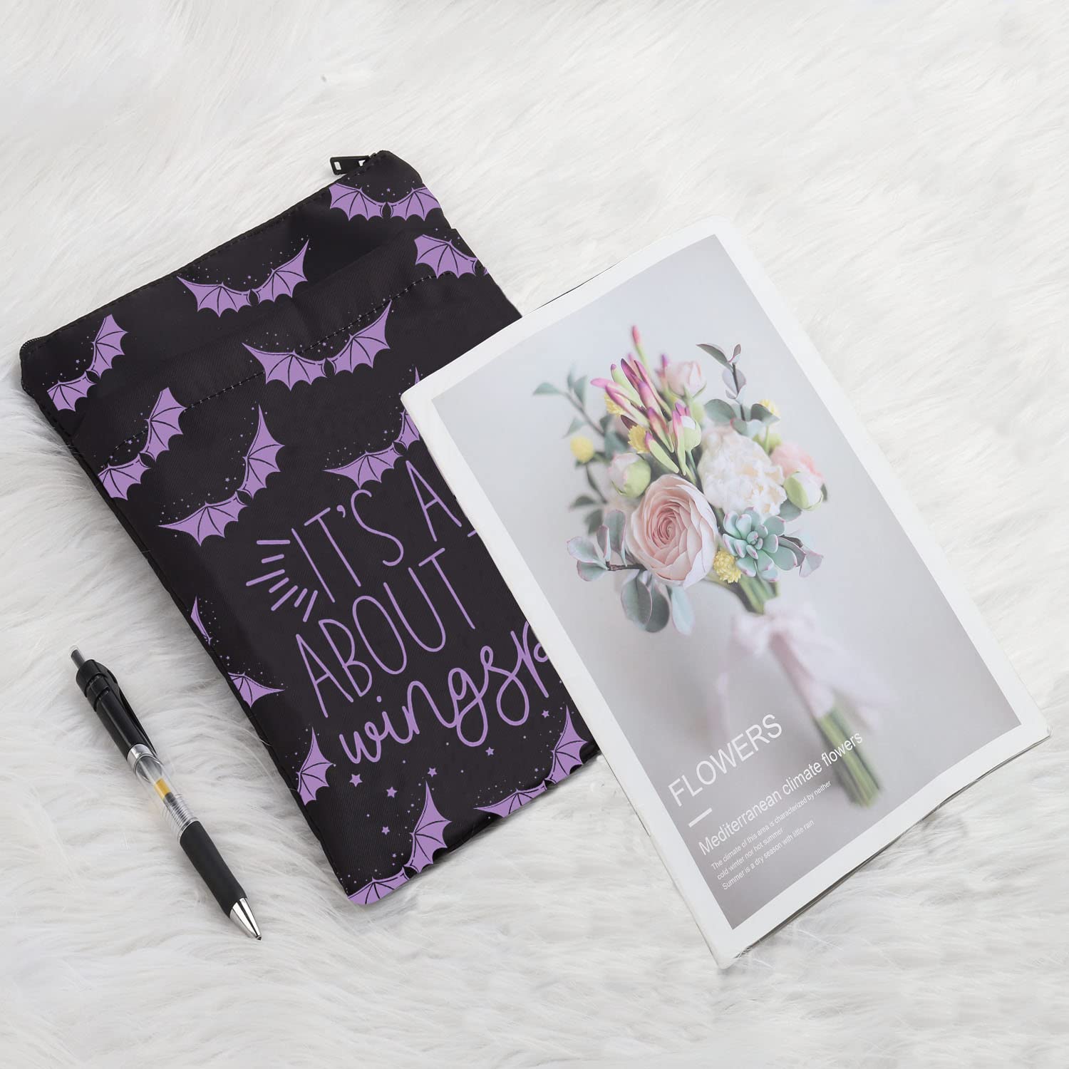 Regalo de novela de fantasía Acotar Gift It's All About The Wingspan Book Sleeve Bookish Merch Books Lover Gift (Wingspan BSL EU)