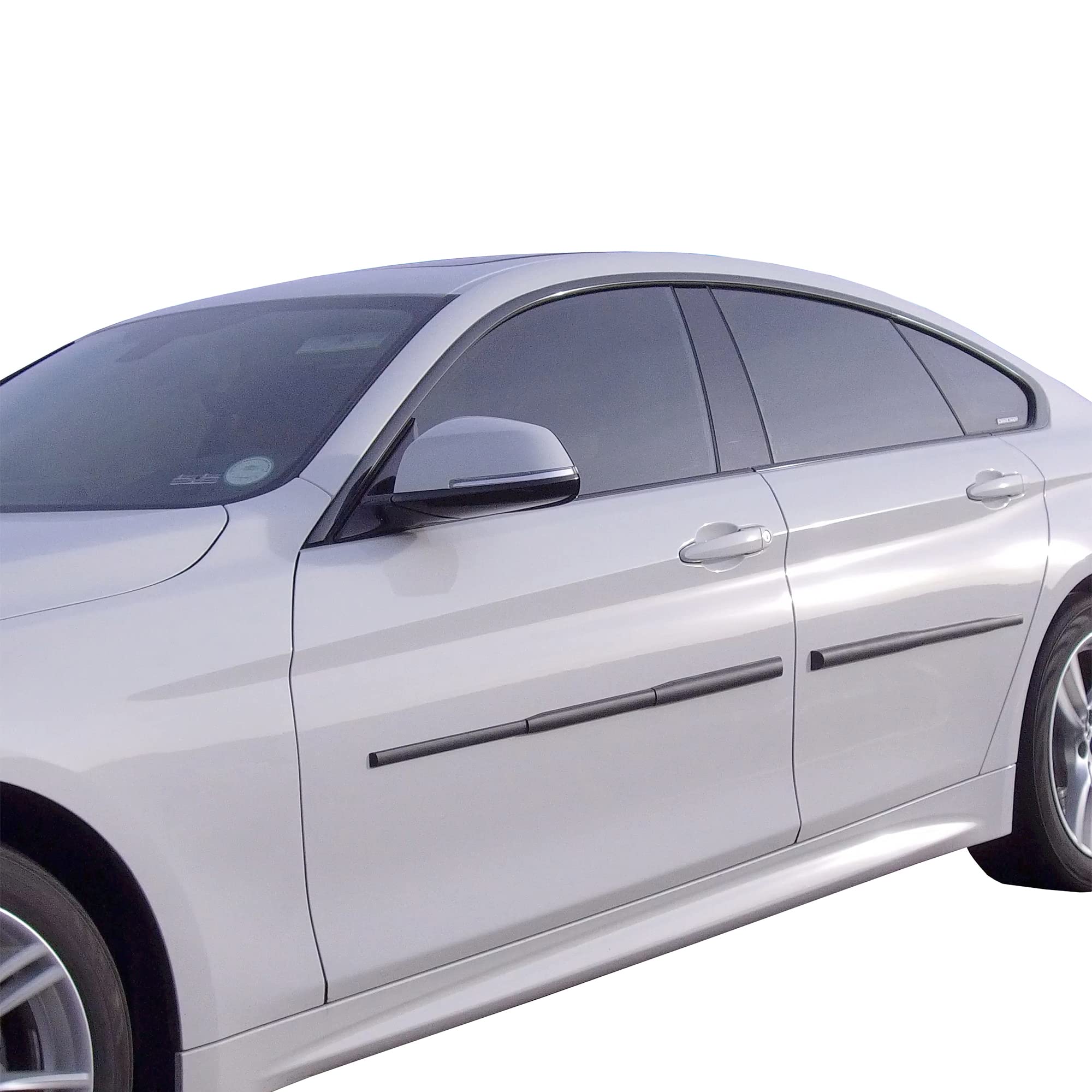 Protection de Portière de Voiture Buydentprevent - Bandes Magnétiques Amovibles Noir Mat