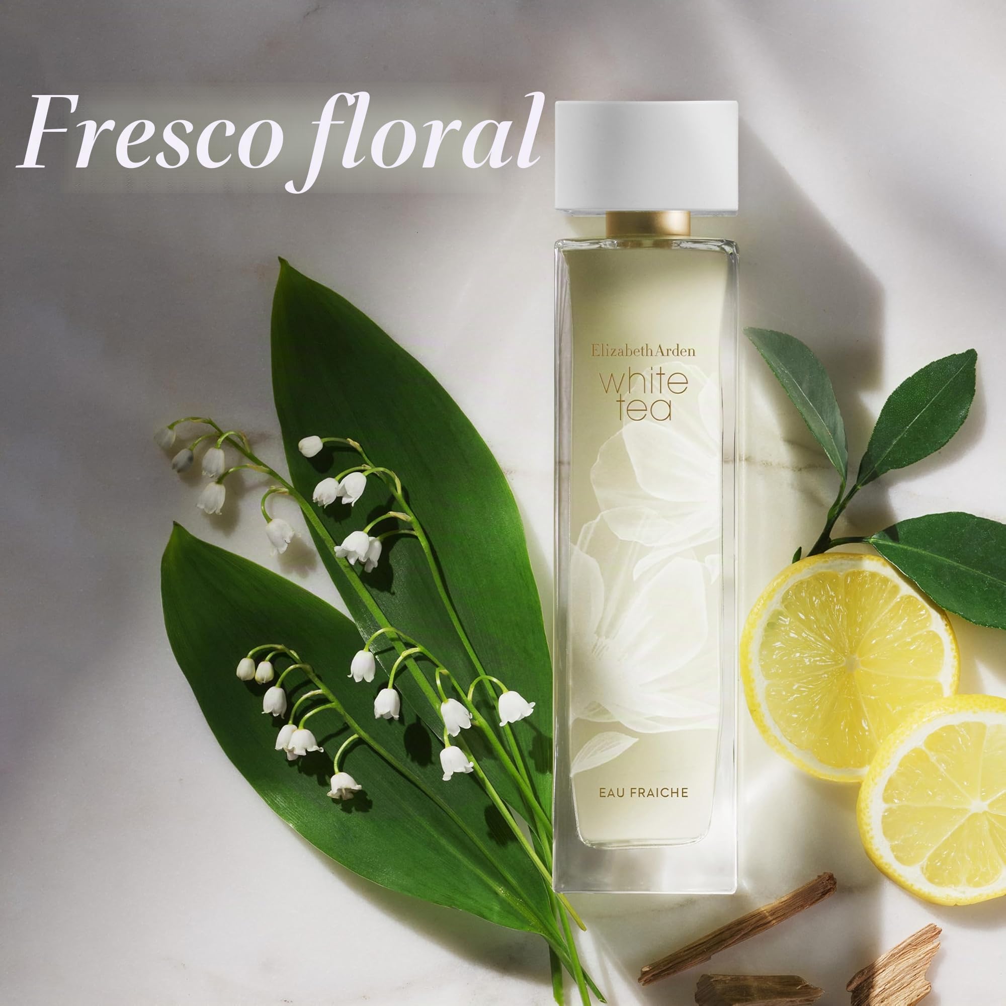 Elizabeth Arden - White Tea Eau Fraiche Eau De Toilette, Fragancia Fresca y Cítrica Para Mujer, Estimula el Bienestar