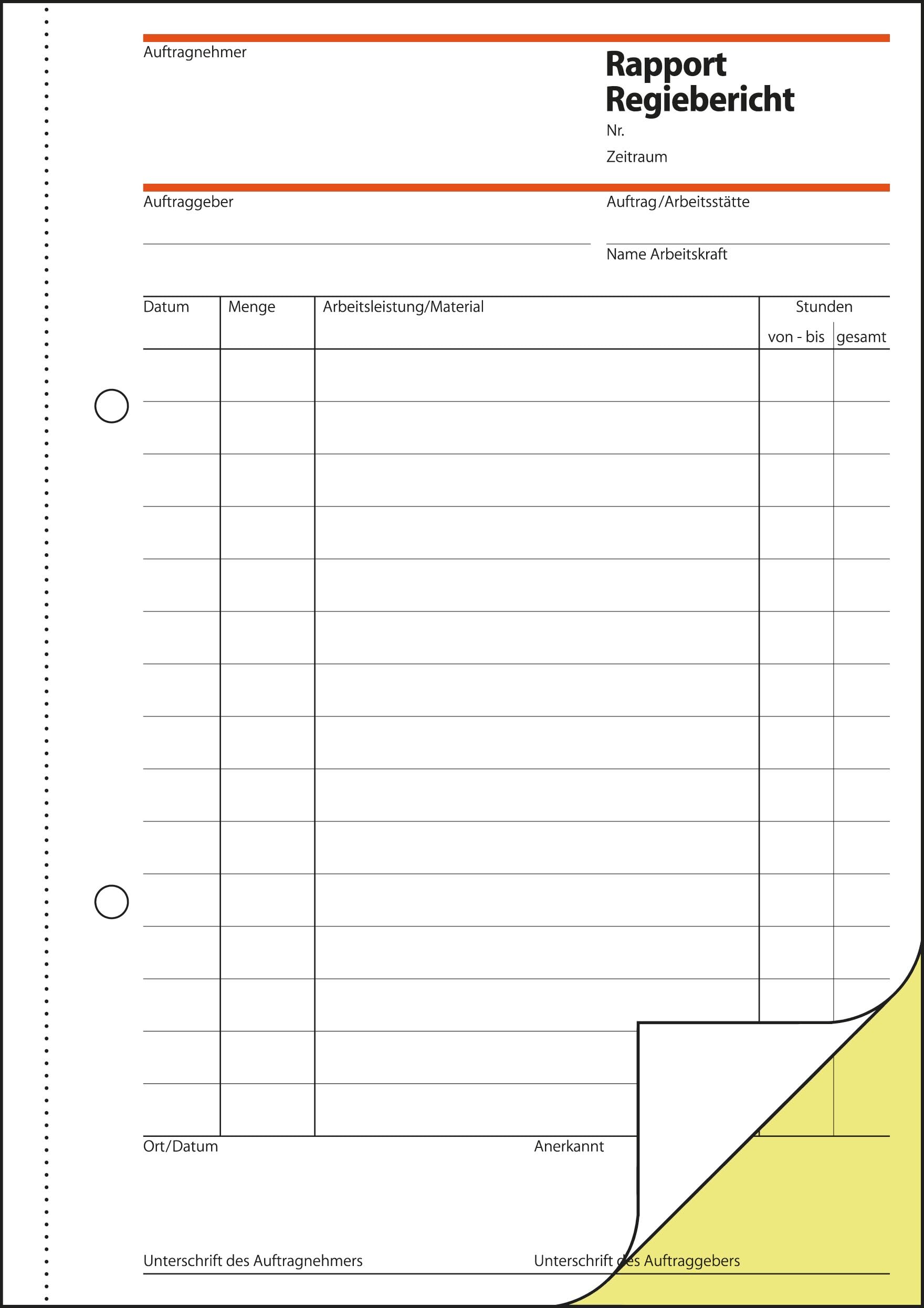 SIGEL Rapport SD027/5 Rapport/Rapport A5 Lot de 5 paquets de 40 feuilles autocopiantes