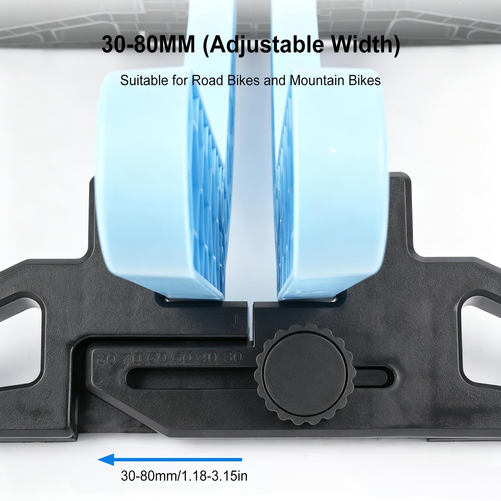 Béquille Vélo Pour Garage Rack À Pneu Robuste Réglable Stable Antidérapant