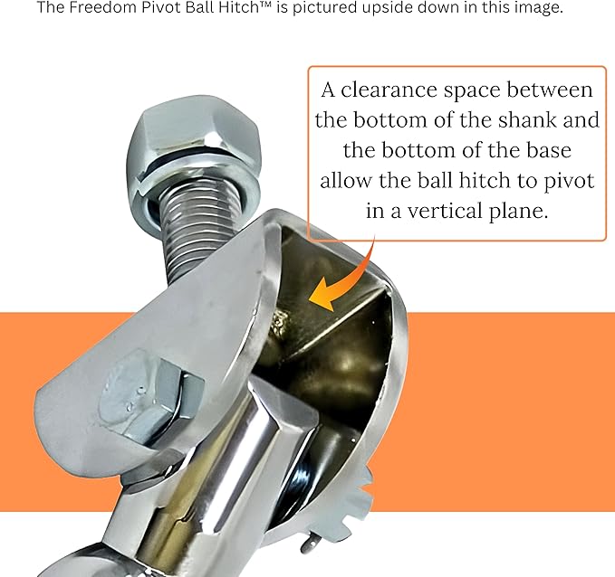 Freedom Pivot Ball Trailer Hitch
