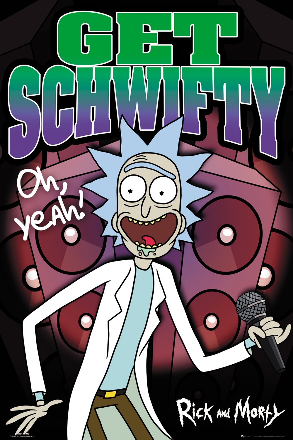 廃盤　大判　ディスプレイ　rick and morty ポスター Rick And Morty Sign