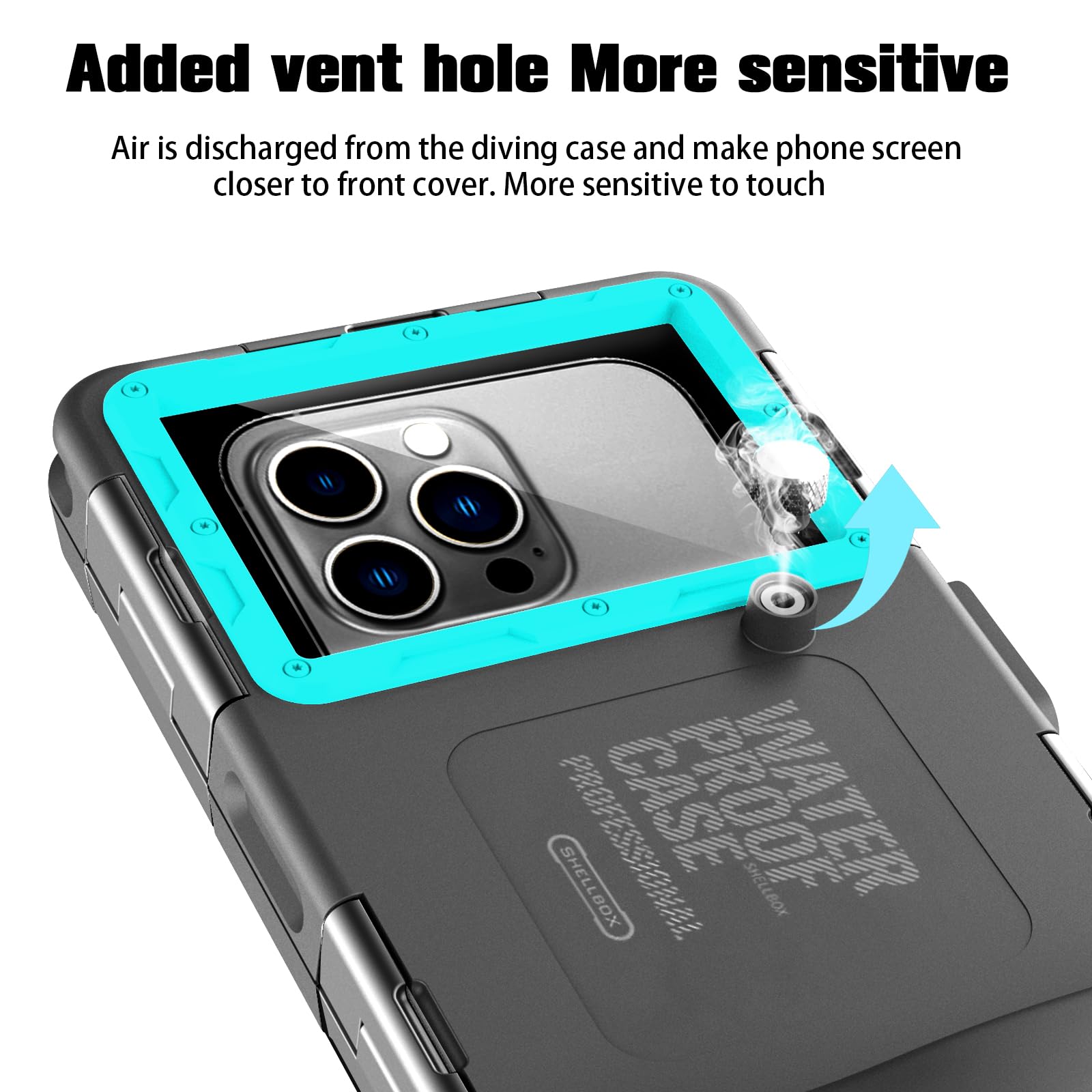 Custodia Impermeabile Smartphone IPX8 Porta Custodia Cellulare Impermeabile Universale Custodia Subacquea Sacchetto per iPhone 17 Pro 17 Air 16e 14 15 16 Pro 14 15 16 17 Pro Max Samsung S25 S24 Ultra