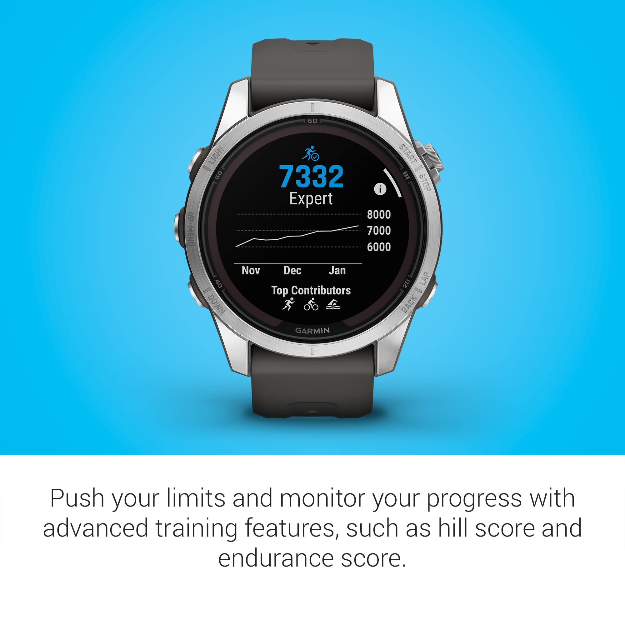 Amazon.com: Garmin fēnix 7S Pro Solar, Multisport GPS Smartwatch