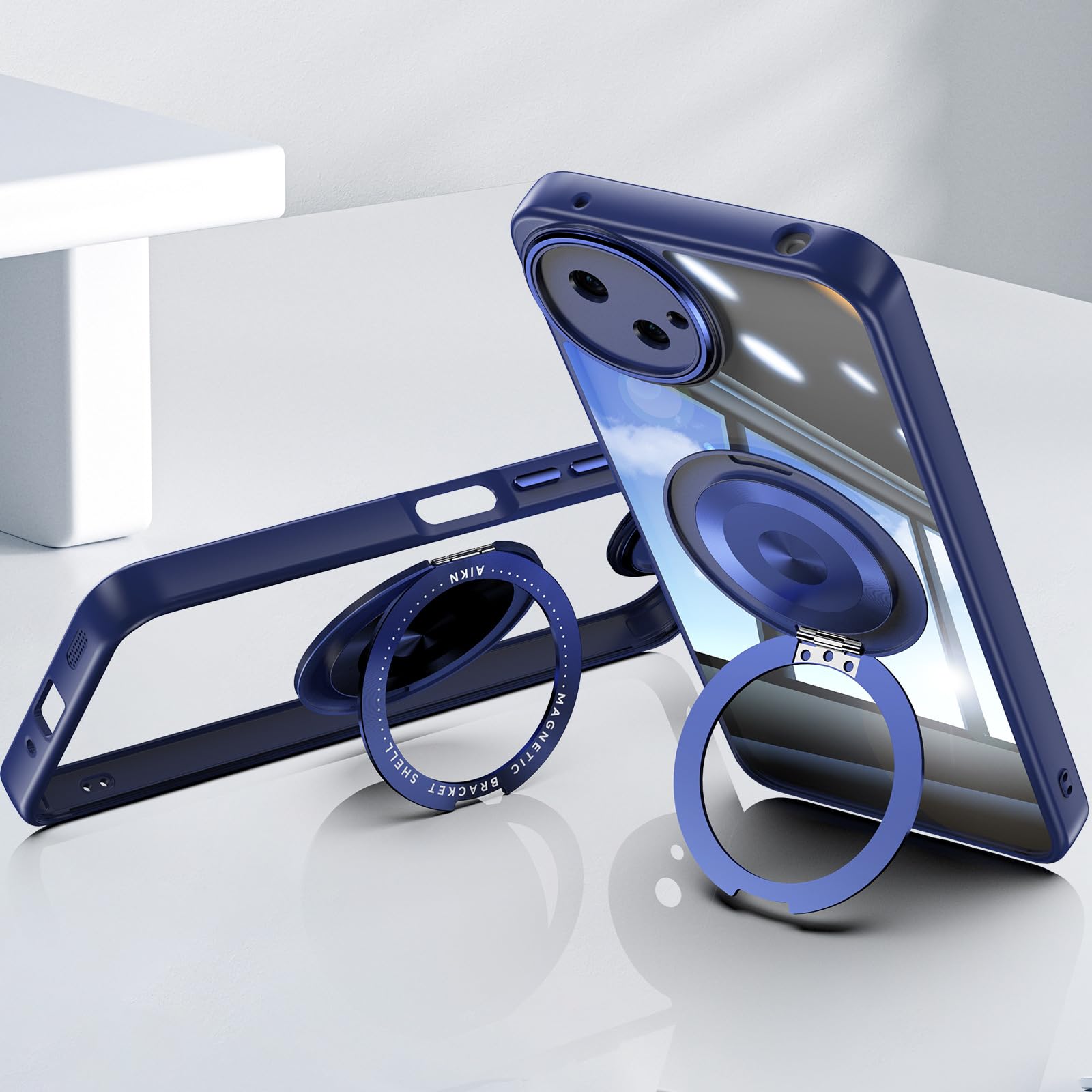 Amazon.com: Case for Sharp Aquos Wish 4,TPU+PC [Built-in Rotatable