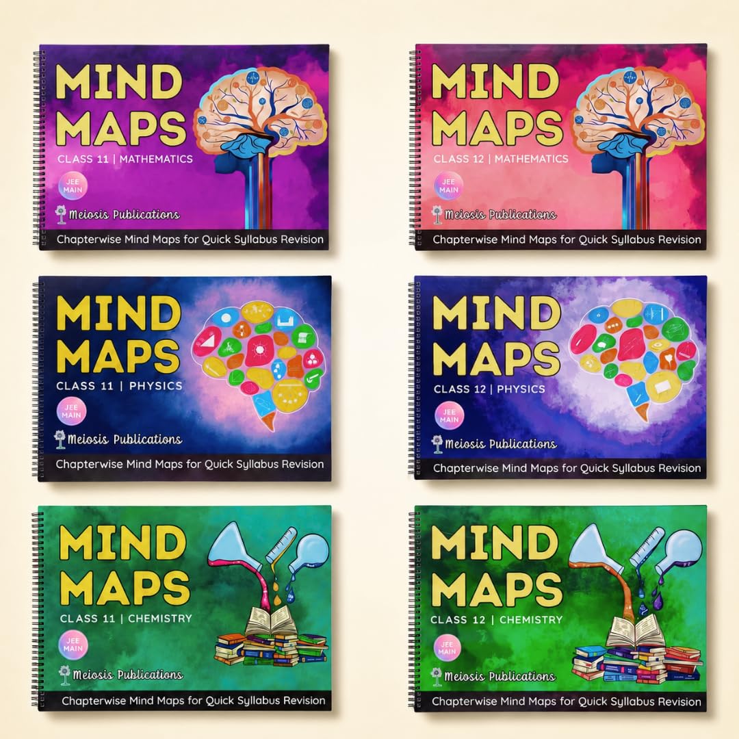 Meiosis JEE Physics, Chemistry, & Mathematics Mind Maps Set Class 11 & 12 |