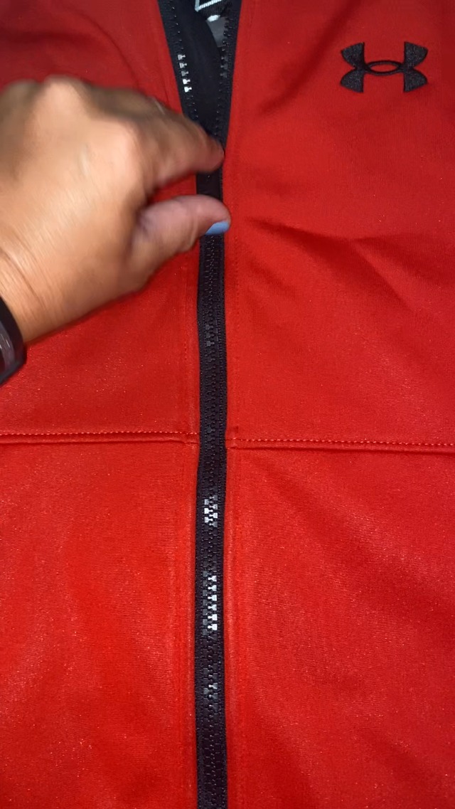 Watch Under Armour Boys Slim Softshell Jacket in Red on Amazon Live