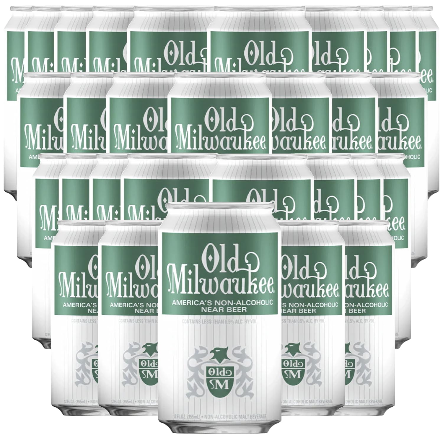 Old Milwaukee Non-Alcoholic Beer | Domestic Non-Alcoholic Malt Beverage | 12 fl oz Cans