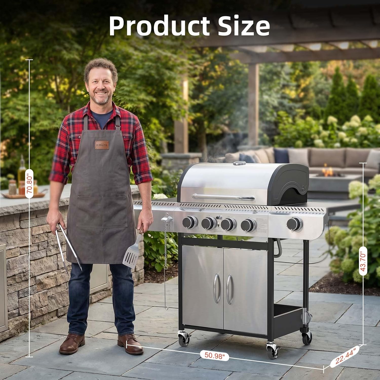 COWSAR Gas Grill Grease Tray