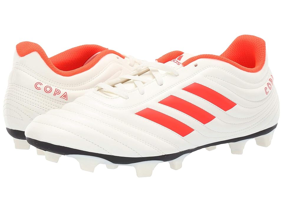 

adidas Copa 19.4 FG (Off-White/Solar Red/Off-White) Men's Soccer Shoes