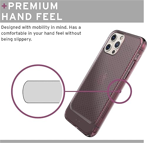 Miniatura 5 de URBAN ARMOR GEAR Lucent - Funda protectora para iPhone 12  iPhone 12 Pro (pantalla de 6.1 pulgadas), diseño delgado, ligera, elegante, transparente,
