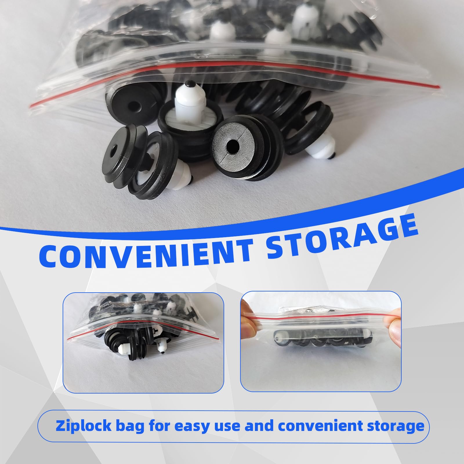 Lot De 20 Clips De Retenue Autobahn88 Pour Moulure De Porte BMW - Compatible OEM 51411973500