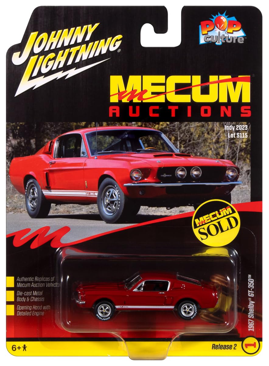 Amazon.com: Johnny Lightning - Mecum Auctions 1967 Shelby GT-350