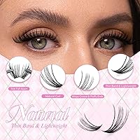 Vista 97 de Eyelash Extension Kit Lash Bond and Seal Lash Clusters with Eyelash Tweezer Lash Glue for Individual Lashes Lash Applicator Tool for DIY Lash