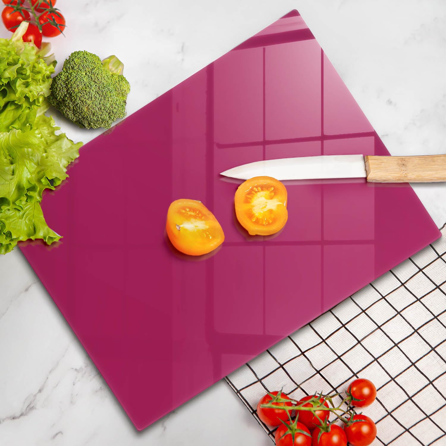 Tabla de cortar | Rosa | Superficie impresa