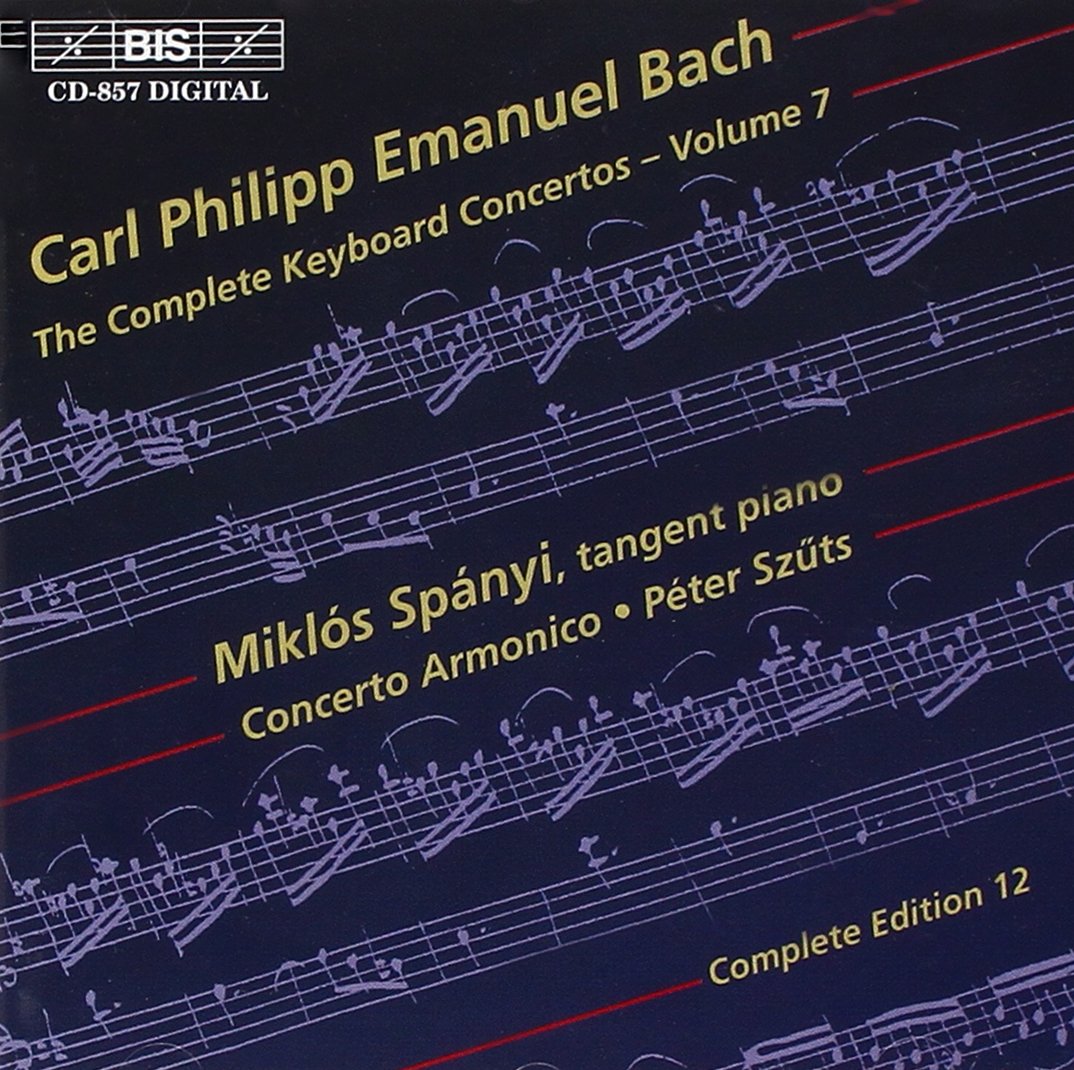 CPE Bach: Keyboard Concertos, Vol.7