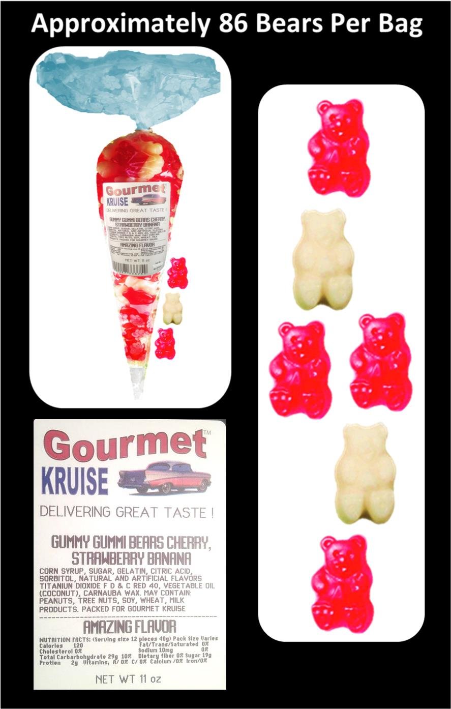 NEVER FEED THE BEAR ホワイト ブルーベリーベアー L 非売品 White Strawberry Banana Gummy Bears – NY Spice Shop
