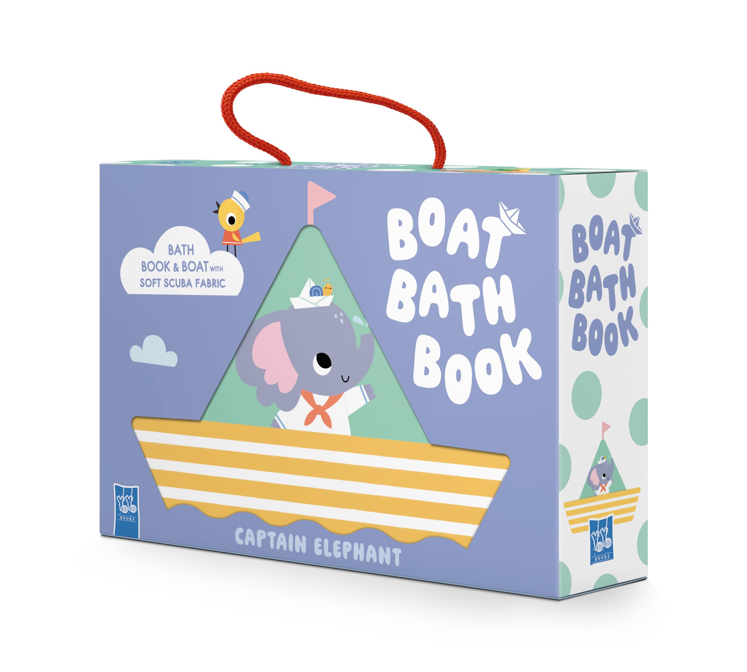 Boat Bath Book: Captain Elephant