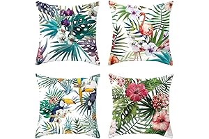 Firebird White Pillow Covers 14x14 Set of 4