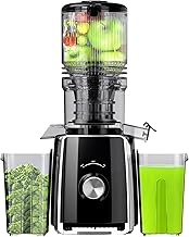 Cold Press Juicer, Slow Masticating with Wide Feed Chute for Whole Fruit...