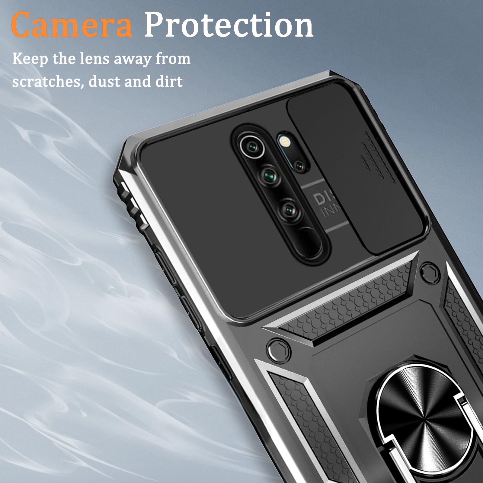 Asuwish Custodia per Xiaomi Redmi Note 8 Pro, con pellicola | FindTheDeal