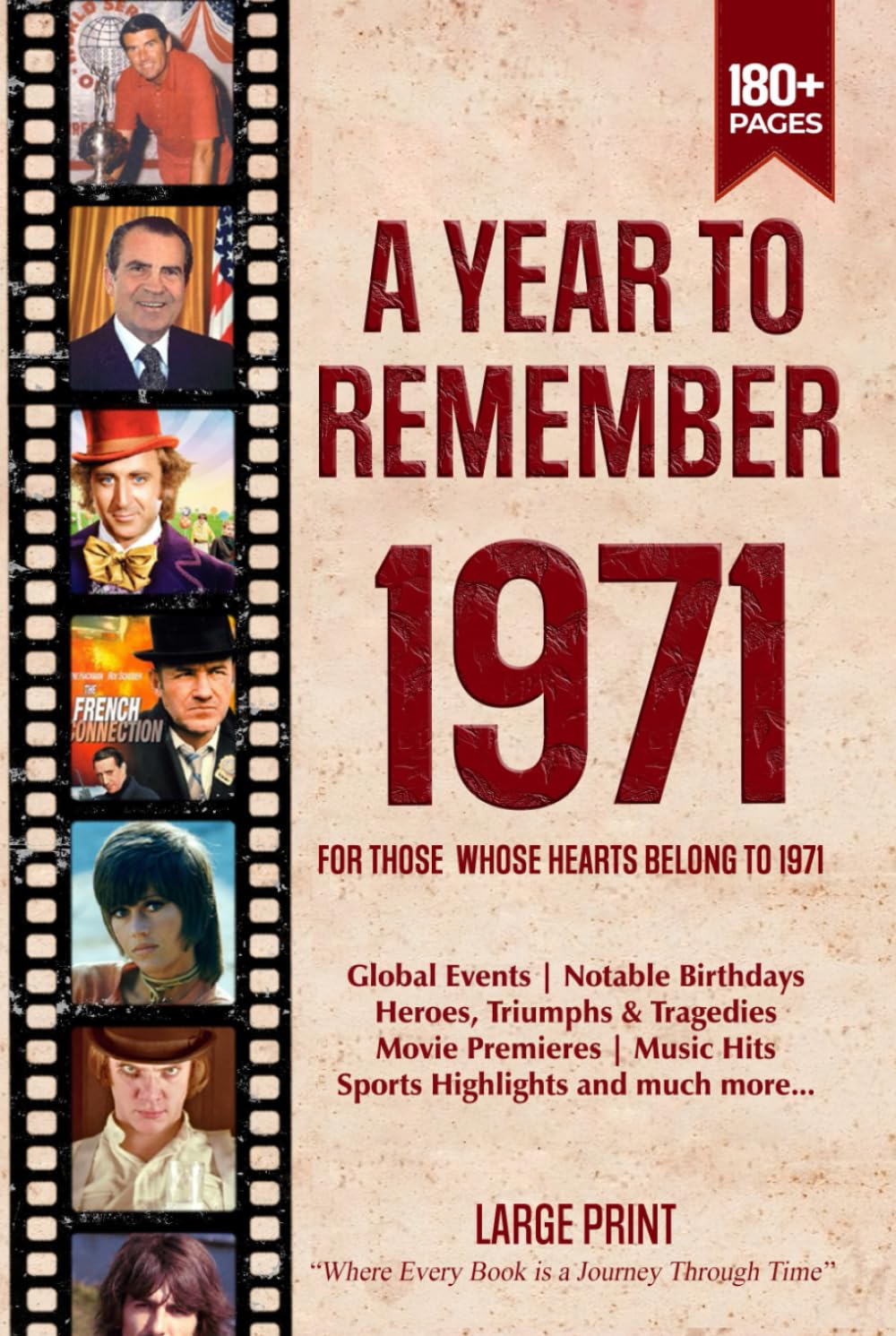 A Year To Remember 1971 History Book: A Nostalgic Tribute for the Radio Babies with Heartfelt Memories of 1971 – An Ideal Gift for Birthdays, Anniversaries, and Special Occasions