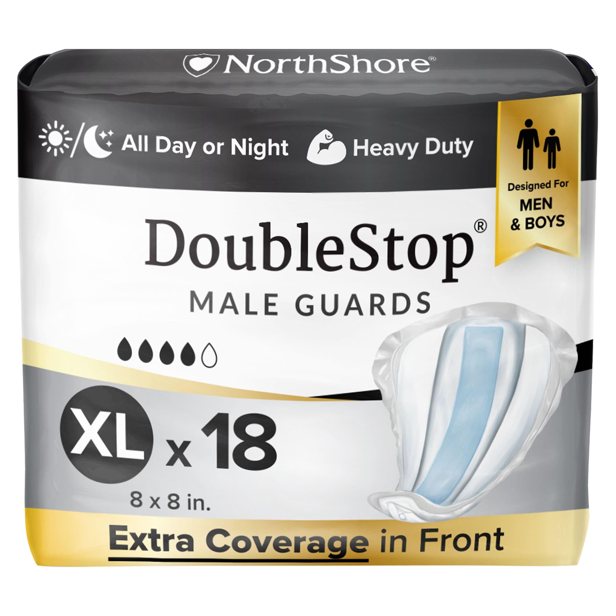 Northshore DoubleStop XL Male Guards