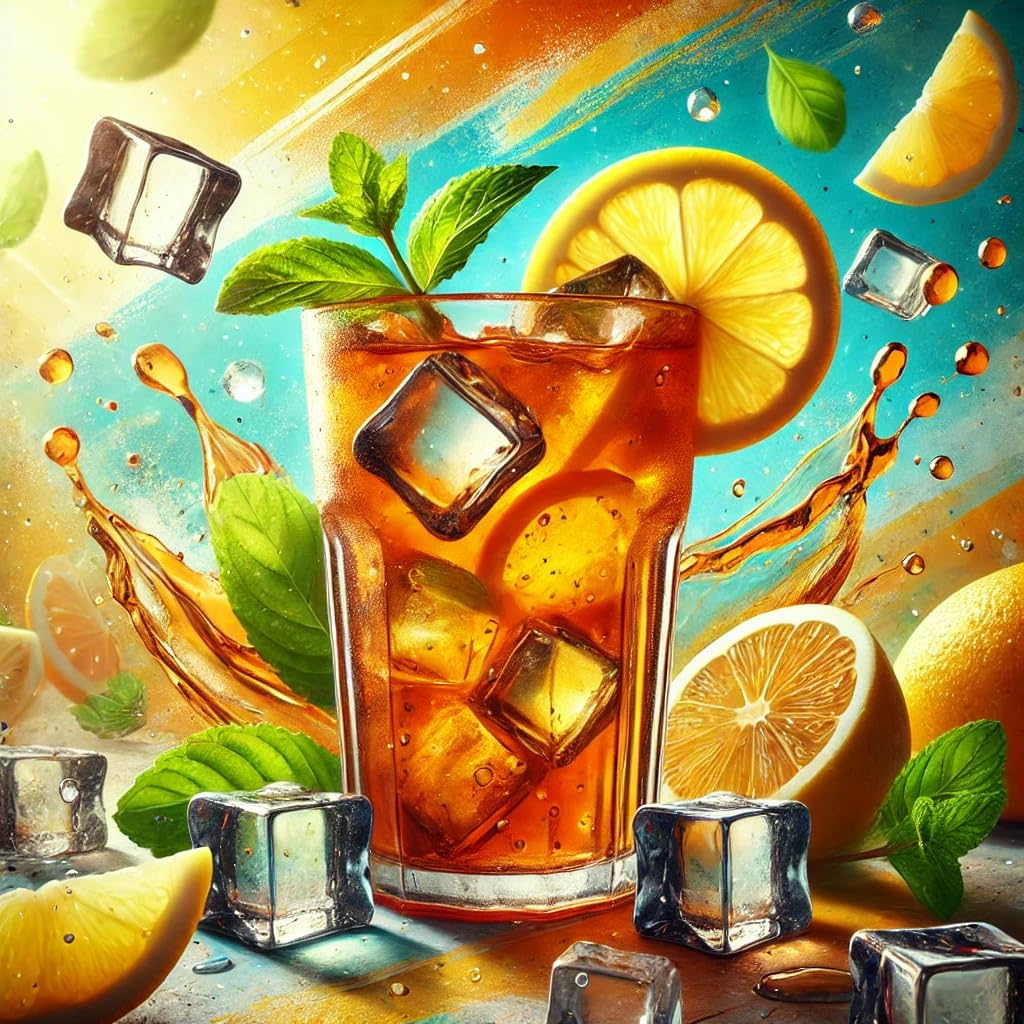Herbata mrożona cytryna aromat koncentrat – Wegański – Sasami – 100ml