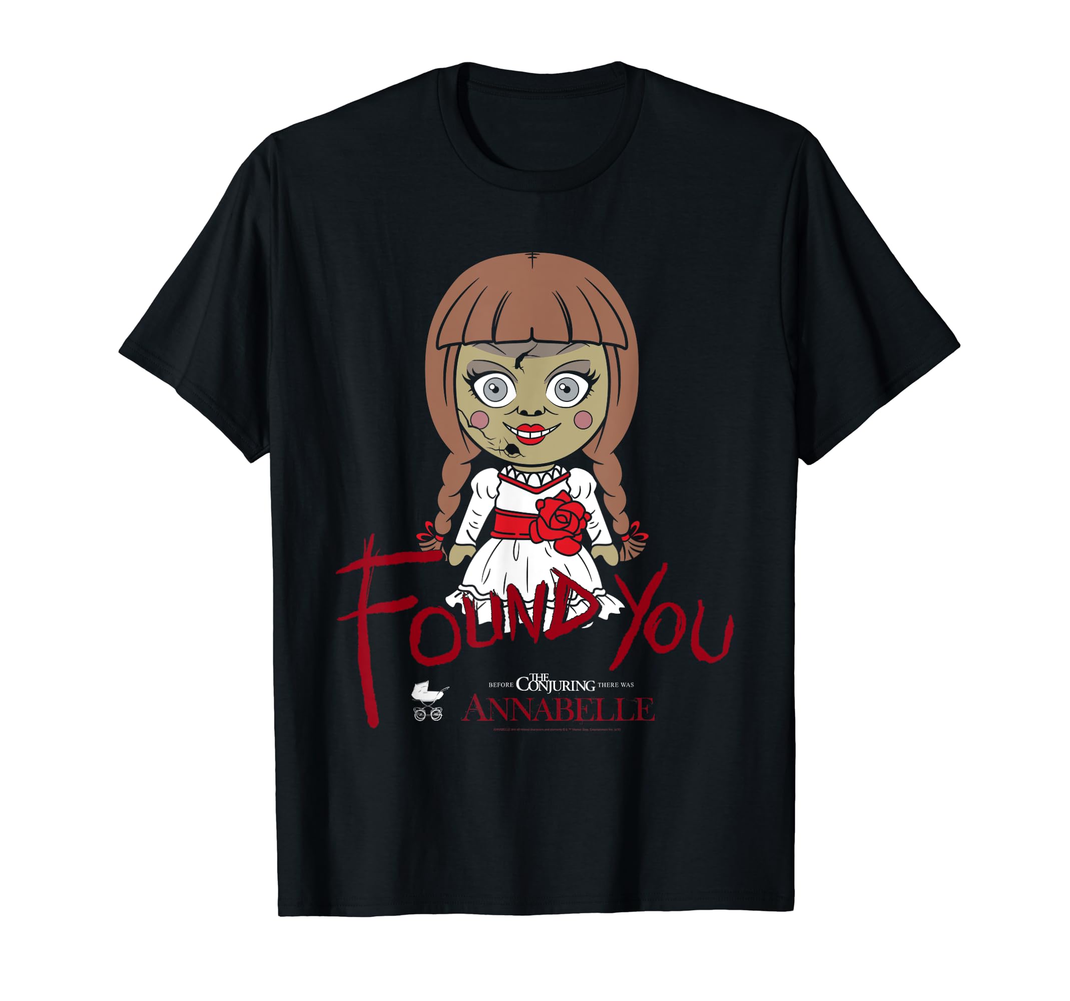 Annabelle Chibi Found You T-ShirtOEKO-TEX STANDARD 100