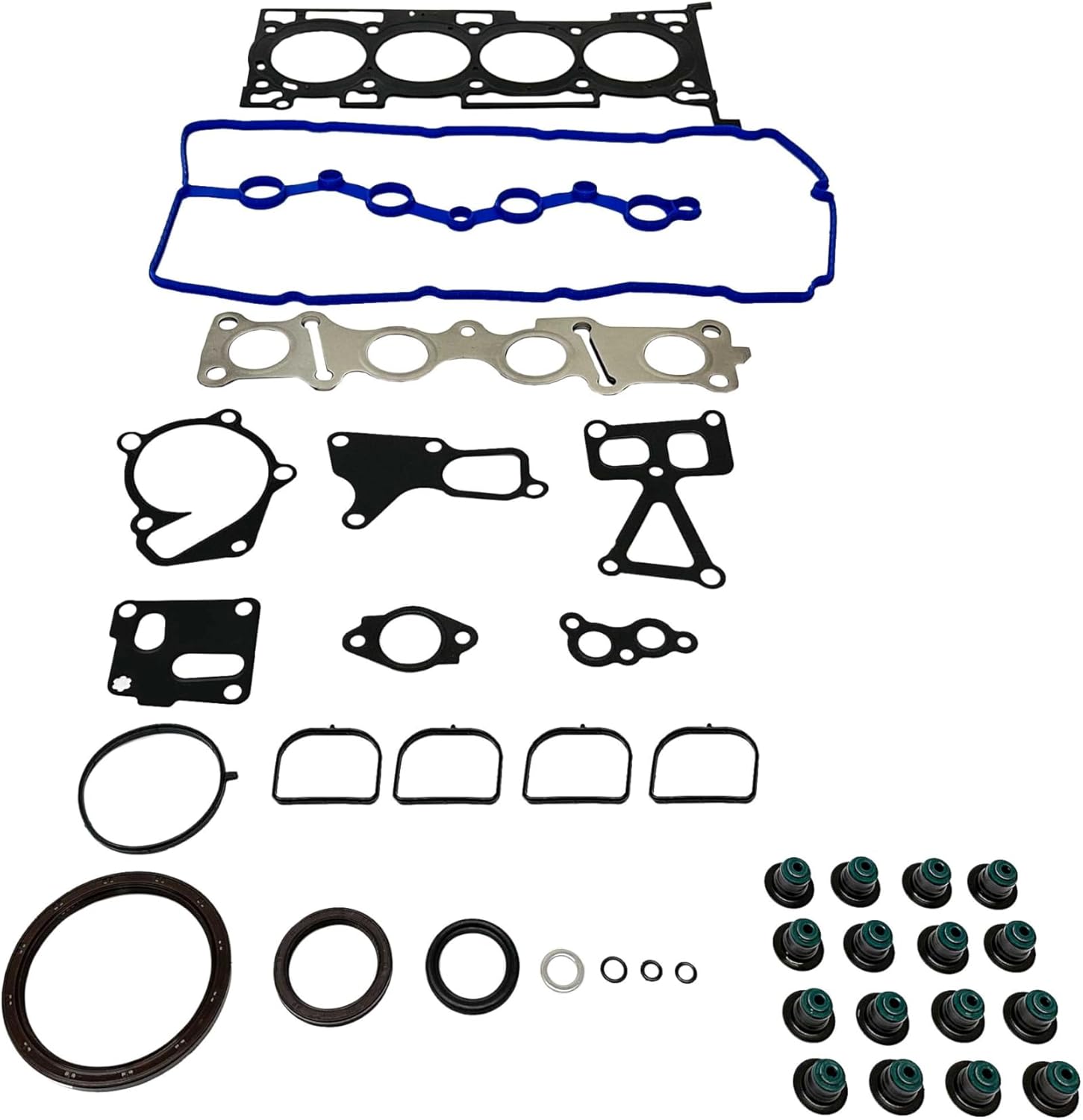 DNJ FGS4303 Full Gasket Set for 2013-2014 Hyundai Genesis Coupe 2.0L L4 16V DOHC 1998cc