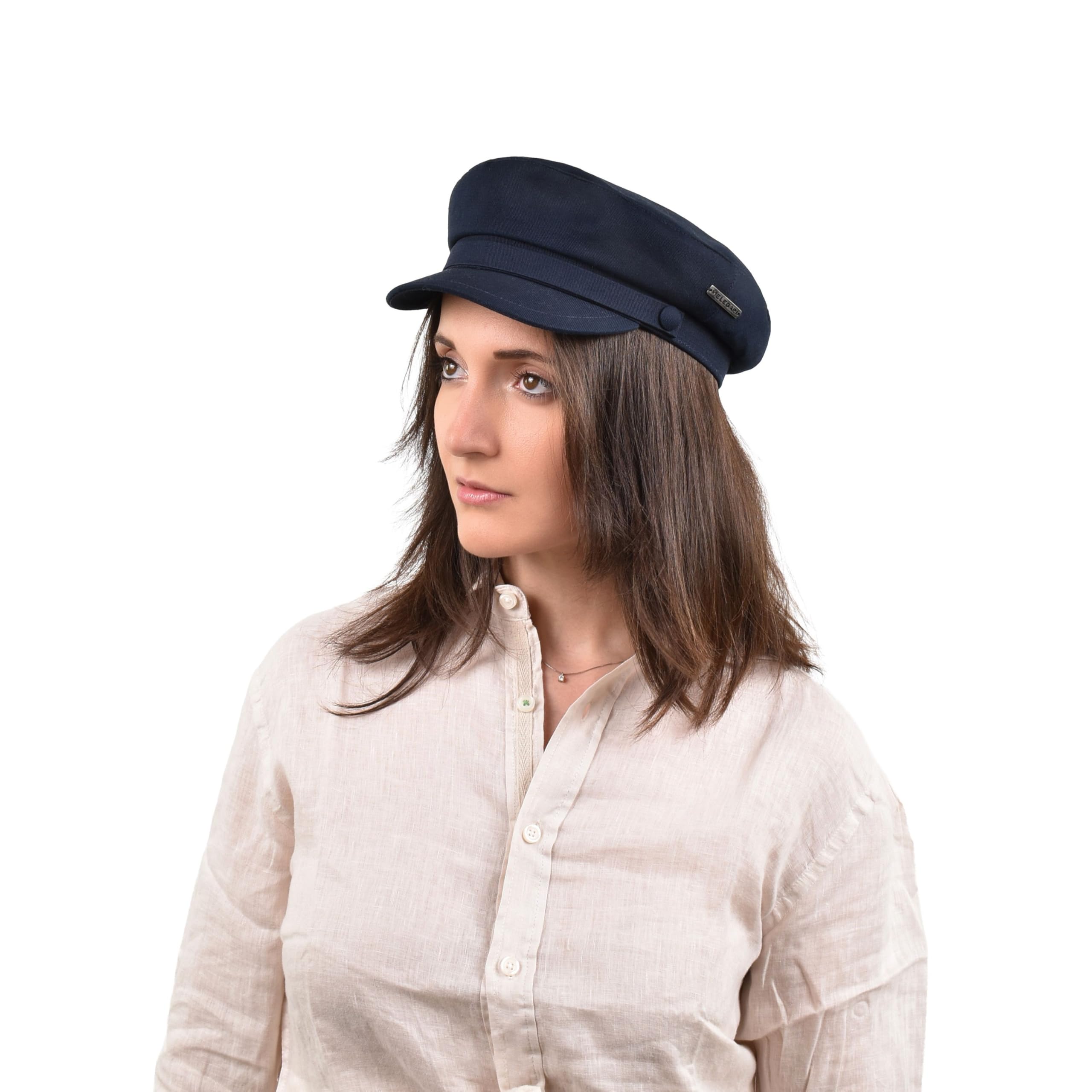 Melegari Berretto da Marinaio Estivo Aurora | Sailor cap |100% Cotone | Primavera Estate | Unisex