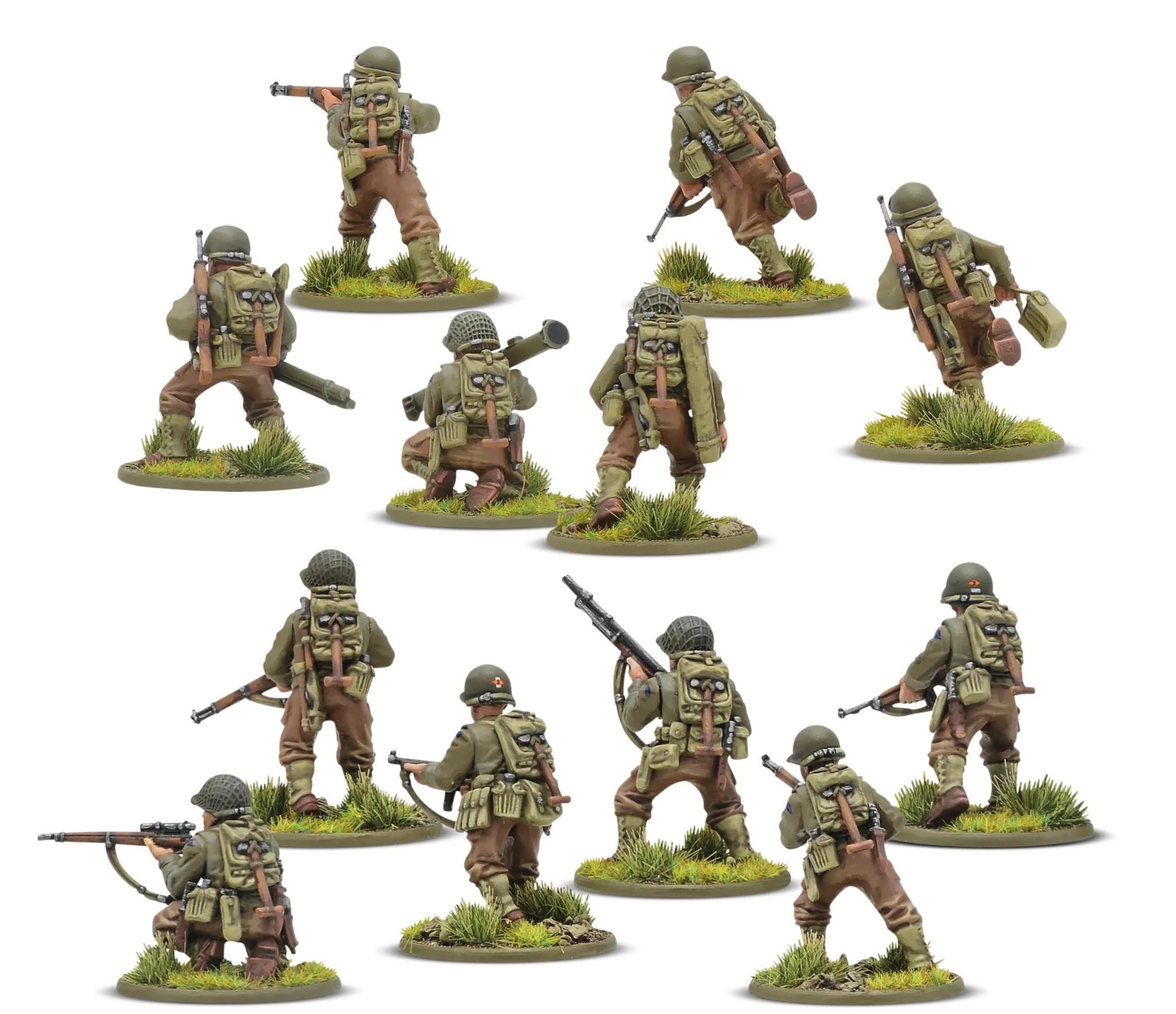 Amazon.com: Warlord Games US Rangers Infantry - US Army 28mm Scale