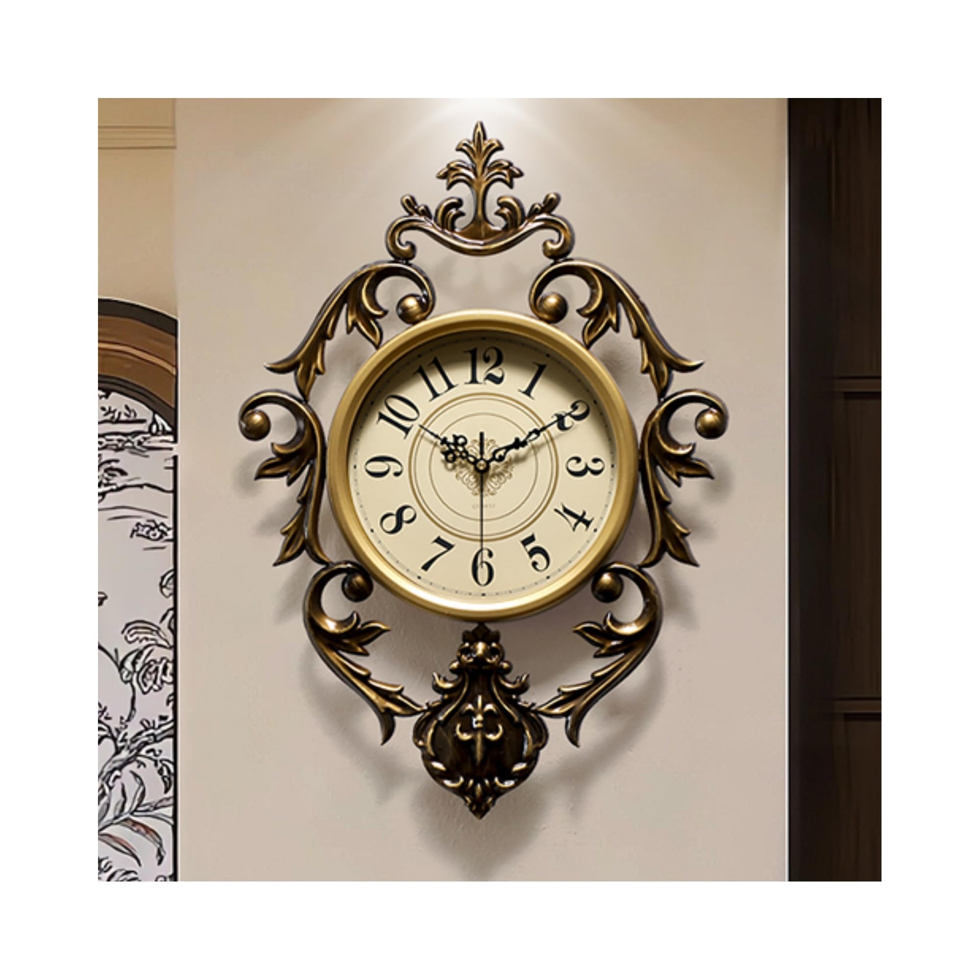 【ほぼ新品】アクメファニチャー UTILITY CLOCK ☆UTILITY CLOCK ユーティリティクロック 置時計（置時計