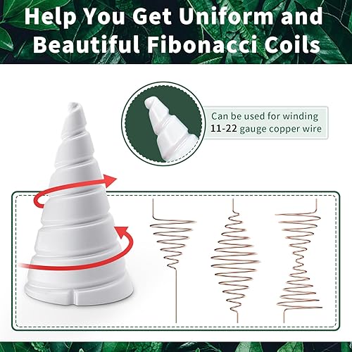 Miniatura 8 de Alambre de cobre para jardinería electrocultural, paquete de 2 antenas de jardinería de cobre para electrocultivo y soporte para plantas de aire,