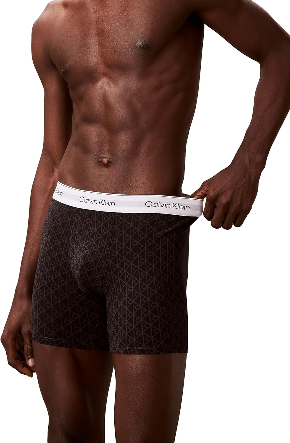 Calvin Klein Men's Icon Cotton Stretch 3-Pack Boxer Briefs - Image 4
