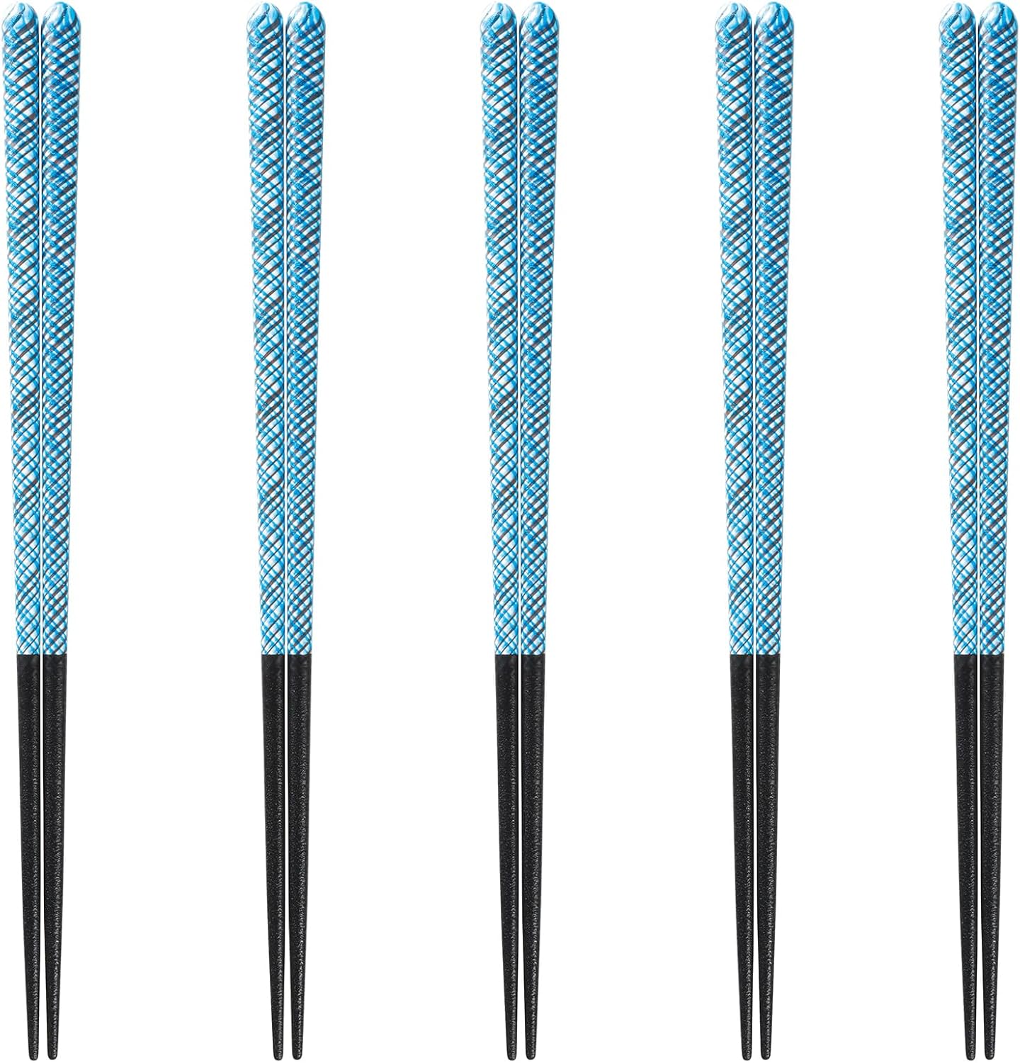 J-kitchens PID586657 Japanese Chopsticks Set, 5 Pairs, Material: Wood, Chopsticks, Dishwasher Safe, Made in Japan