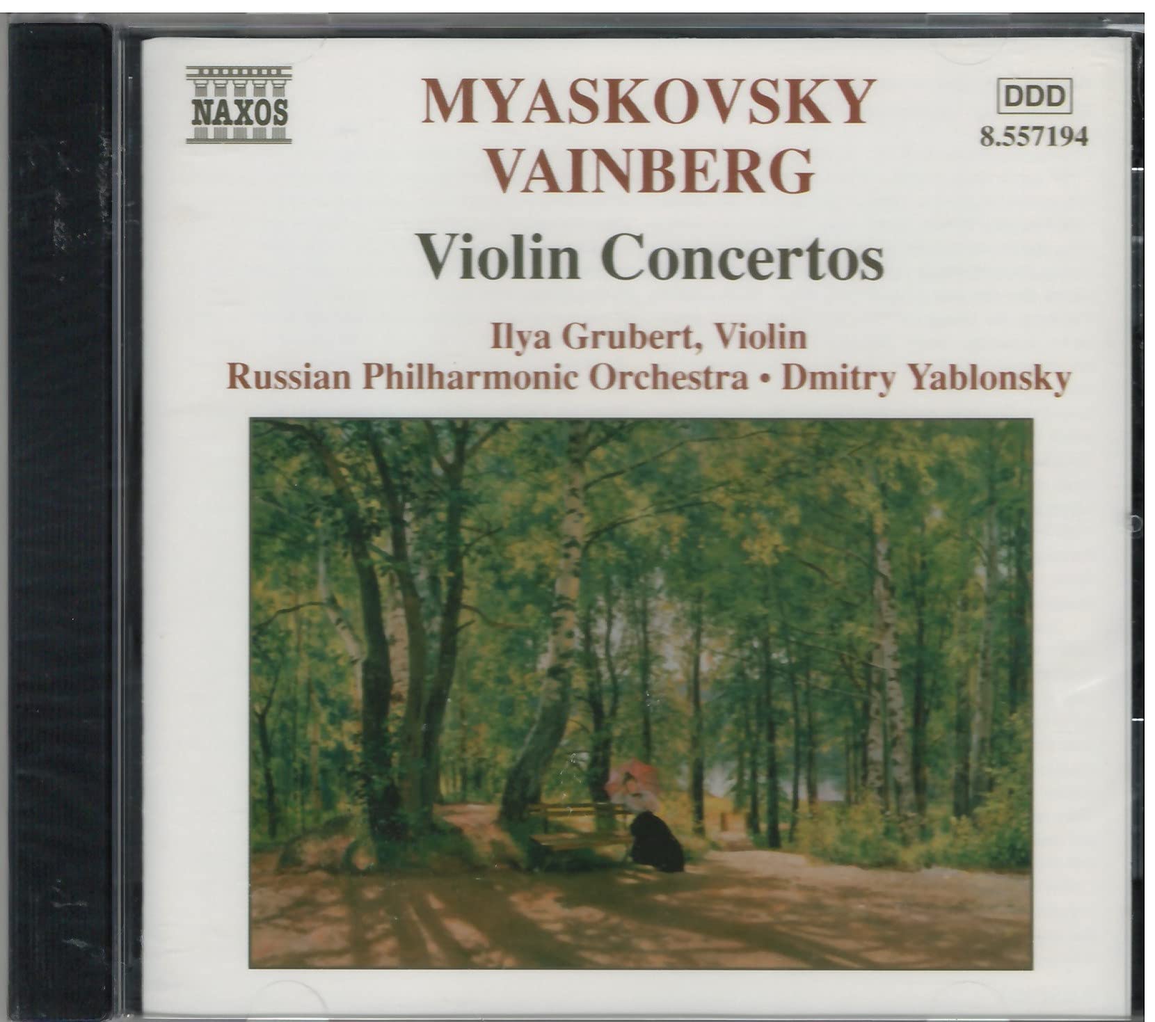 Violin Concertos [Audio CD] Myaskovsky; Vainberg and Dmitry Yablonsky